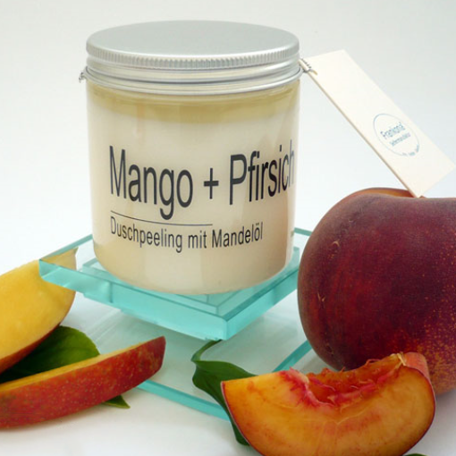 Duschpeeling - Mango-Pfirsich